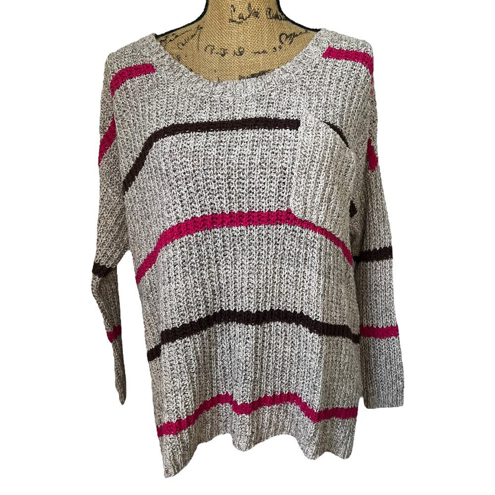 Free People Oversized Knit Sweater XS
